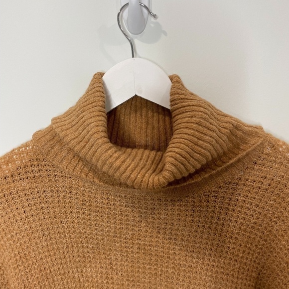 Abound Tan Knit Turtleneck Sweater - Picture 4 of 7